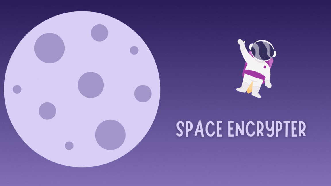 logo space encrypter